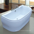 White Deeply acrylic walk in bathtub for fat people